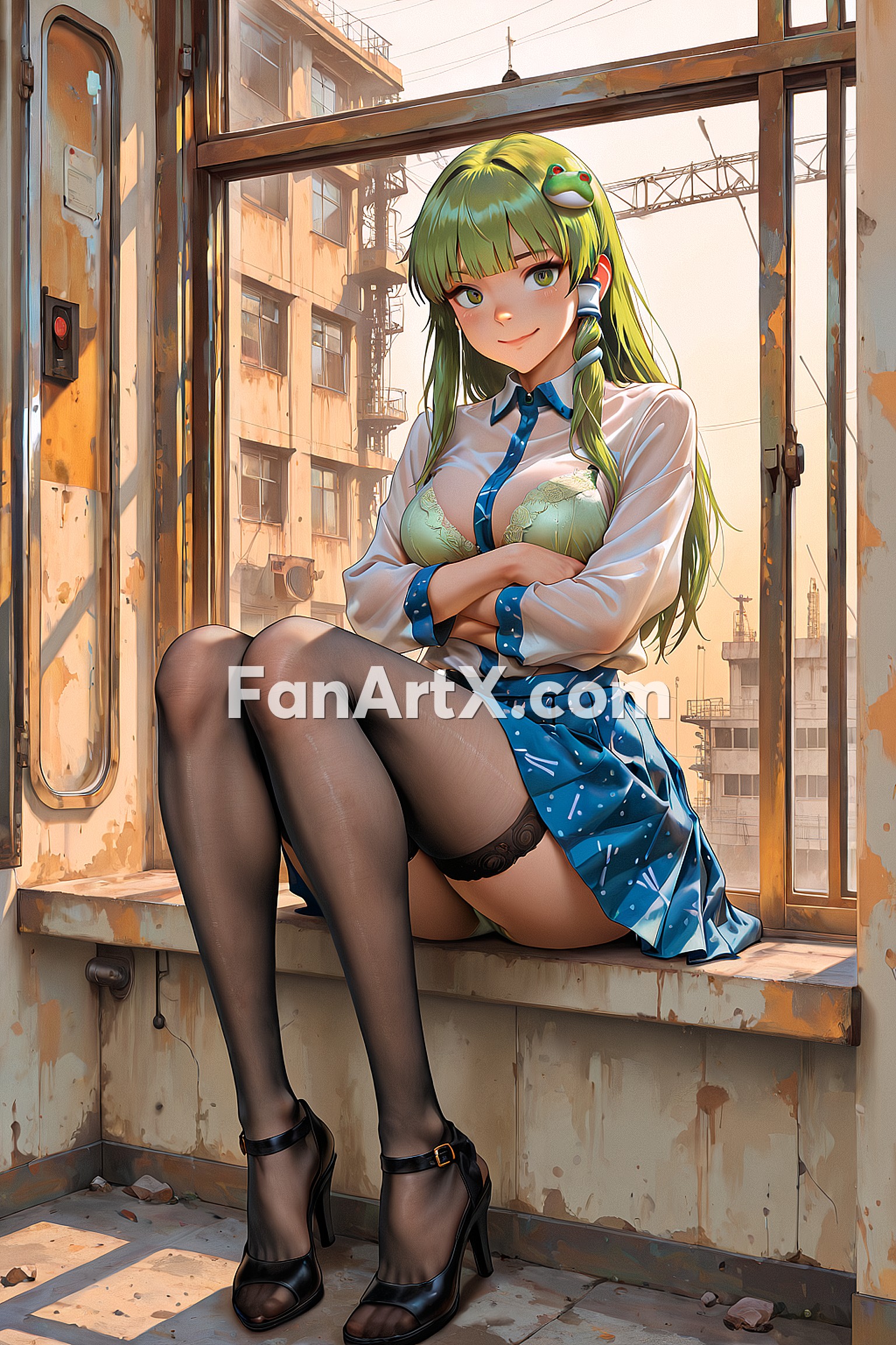 Kochiya Sanae Touhou project Fanart 2948529